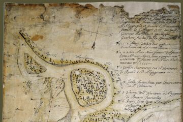 Mappa del 1733