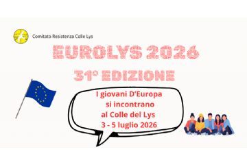 Avviso pubblico "Eurolys 2026. I giovani d'Europa si incontrano al Colle del Lys"